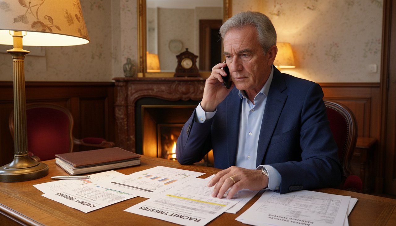 Senior 60 ans appel téléphonique documents rachat trimestres pension intérieur français