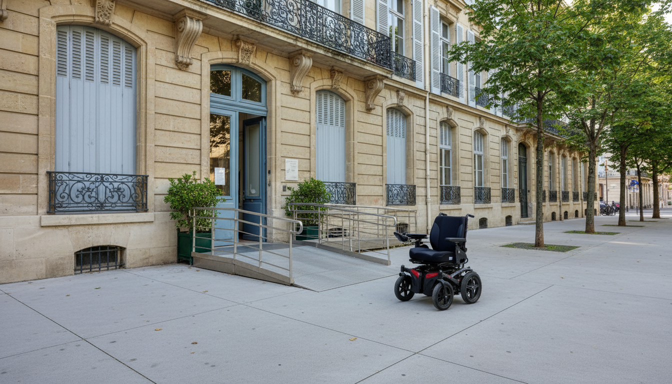 fauteuil roulant électrique tout terrain senior nature extérieur