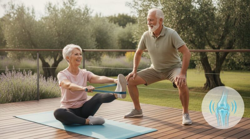 Arthrose du genou : exercices doux pour soulager la douleur