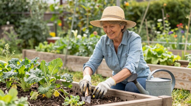 Jardinage après 60 ans : jardiner sans se faire mal (guide 2026)